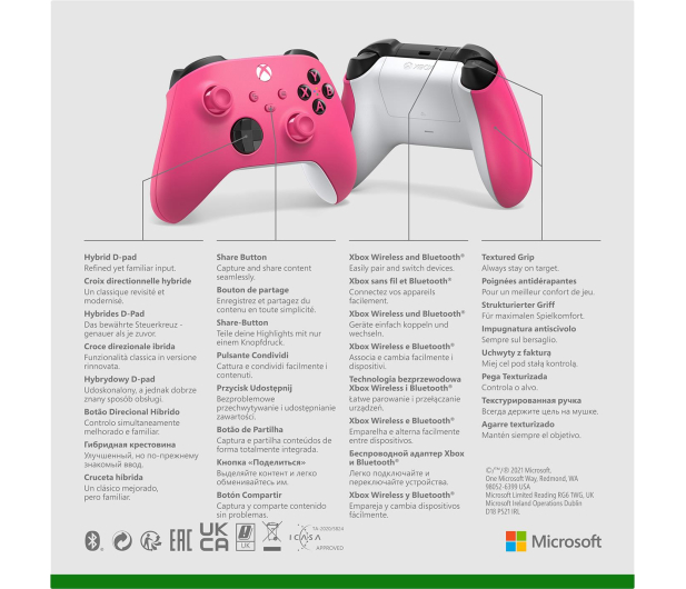 MICROSOFT Xbox Series kontroler Różowy - 1114339 - zdjęcie 6
